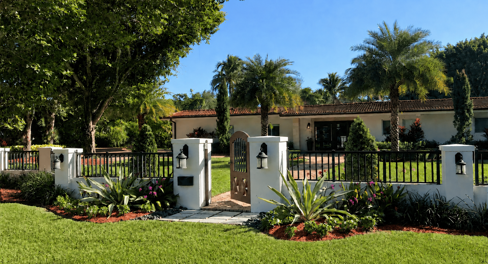 Landscaped Palmetto Bay residence