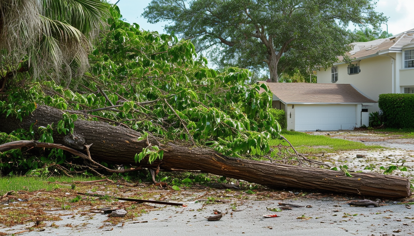 fallen tree